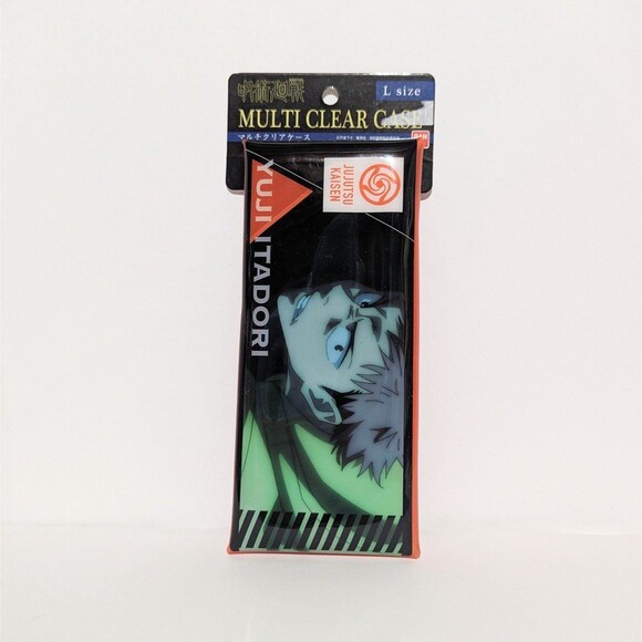 Yuji Itadori Clear Snap Pouch New - Picture 2 of 4